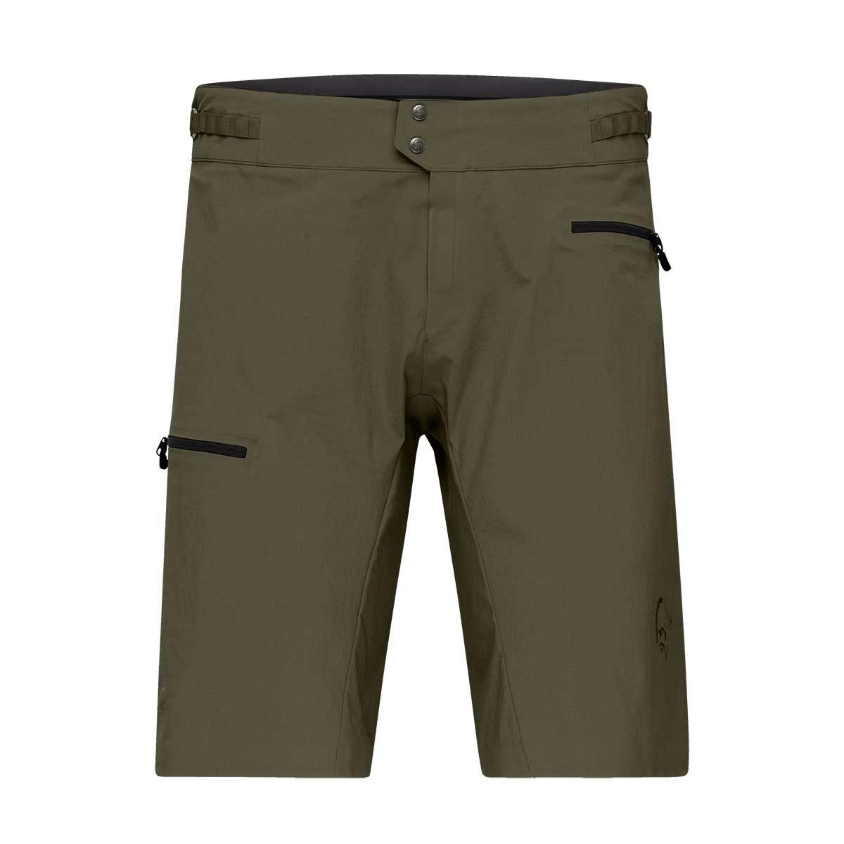 Norrona Fjora Flex1 Light Short Men's in Olive Night
